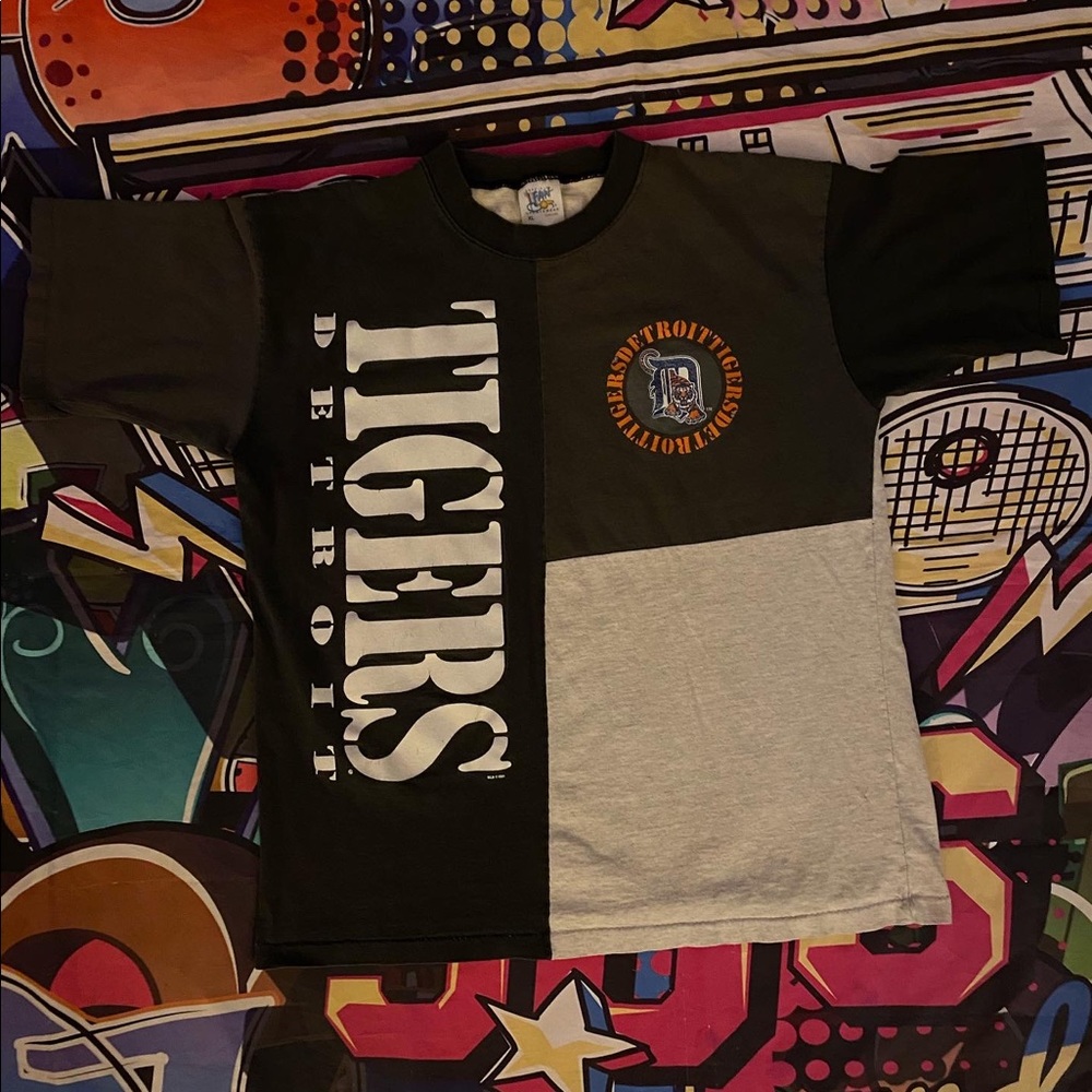 Vintage single stitch 90s Detroit Tigers T-shirt!